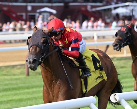Twenty Six Black wins the Harvey Pack Stakes at Saratoga Race Course