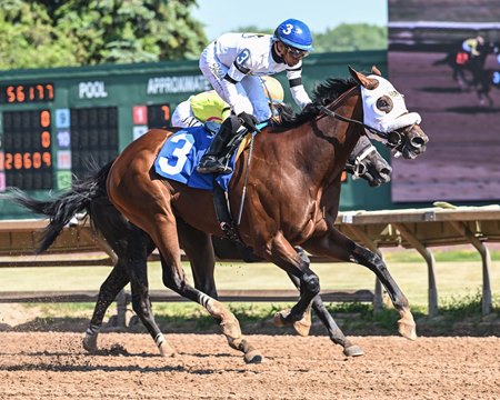 Talk to Me Jimmy wins the New York Derby July 13 at Finger Lakes