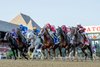 The field for the 99th running of The Whitney breaks the gate with Magnitude #1, Nitrogen #2 and Baeza #8 all having trouble starting at the Saratoga Race Course Saturday Aug.6, 2026 in Saratoga Springs, N.Y.