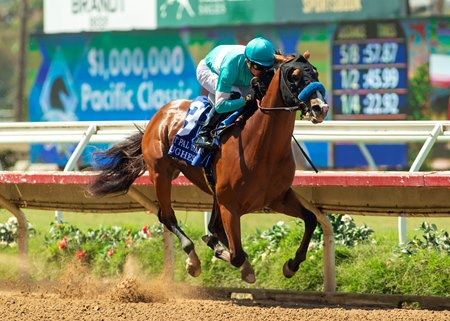 Hughes wins the Best Pal Stakes at Del Mar
