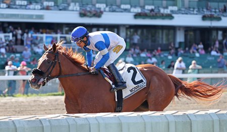 La Resolana wins the Eleven North Handicap at Monmouth Park