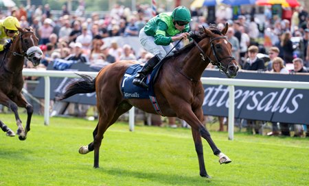 Haffner wins the Acomb Stakes at York Racecourse