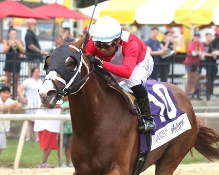 Verifire wins the Reigh Count Stakes at Colonial Downs