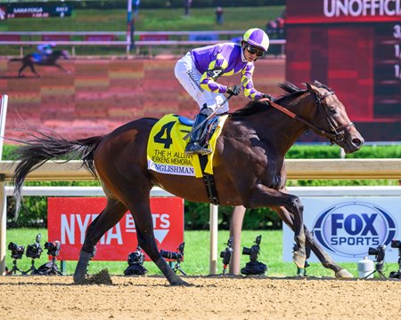 Englishman wins the H. Allen Jerkens Memorial Stakes at Saratoga Race Course