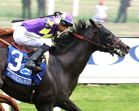 Supercharger wins the Secretariat Stakes Aug. 1 at Colonial Downs