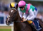 Blue Bolt and Colin Keane takes the Gr.1 Matron Stakes. 
Irish Champions Festival day 1.
Leopardstown.
Photo: Patrick McCann/Racing Post
12.09.2026.


