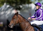 Sun Goddess (Ryan Moore) after the Cheveley Park Stakes
Newmarket 26.9.26 Pic: Edward Whitaker