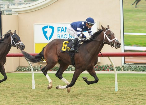 Ashford Stud Progeny Imposing in Zuma Beach Stakes