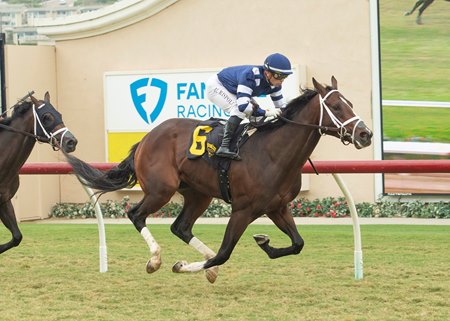 Repo Man wins a maiden special weight at Del Mar