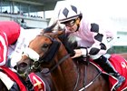 Hotazhell wins the 2026 Irish Champion Stakes at Leopardstown Racecourse