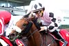 Hotazhell wins the 2026 Irish Champion Stakes at Leopardstown Racecourse