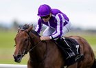 Sun Goddess and Ryan Moore wins the Moyglare Stud Stakes Gr.1. 
Irish Champions Festival day 2.
The Curragh.
Photo: Patrick McCann/Racing Post
13.09.2026.


