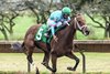 Sun Kissed Bliss wins the 2026 Lady Finger Stakes