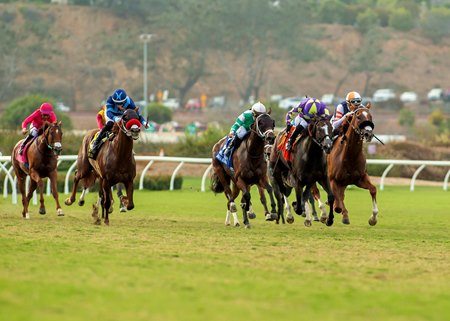 Racing at Del Mar