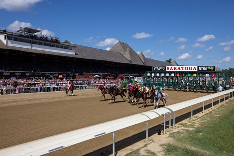 Saratoga Reports Strong Handle Numbers for 2026 Meets