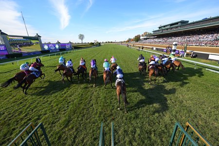 Breeders' Cup Friday enjoyed strong attendance numbers at Keeneland