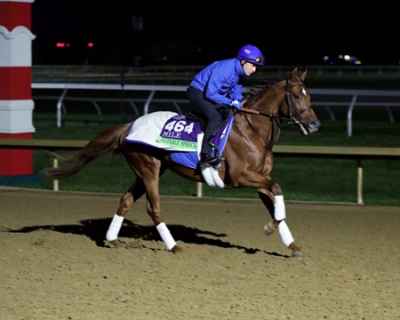 Notable Speech trains at Keeneland
