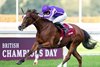 Minnie Hauk (Ryan Moore) wins the Fillies &amp; Mares run over 1m 4f
Ascot 17.10.26 Pic: Edward Whitaker