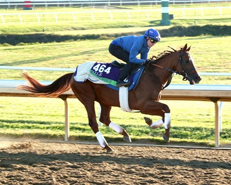 Notable Speech on the main track Oct. 29 at Keeneland