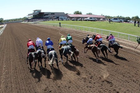 Racing at Eureka Downs