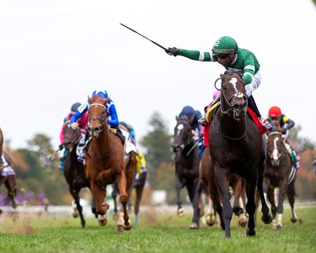 Deterministic takes the Breeders' Cup Mile at Keeneland