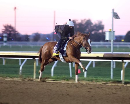 Fully Subscribed training at Keeneland Oct. 24